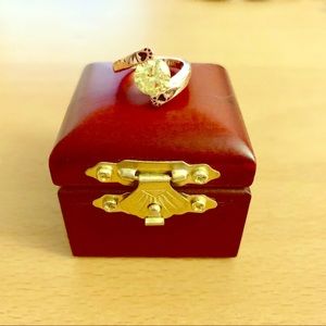 Gold,  Cat paw ring size 5